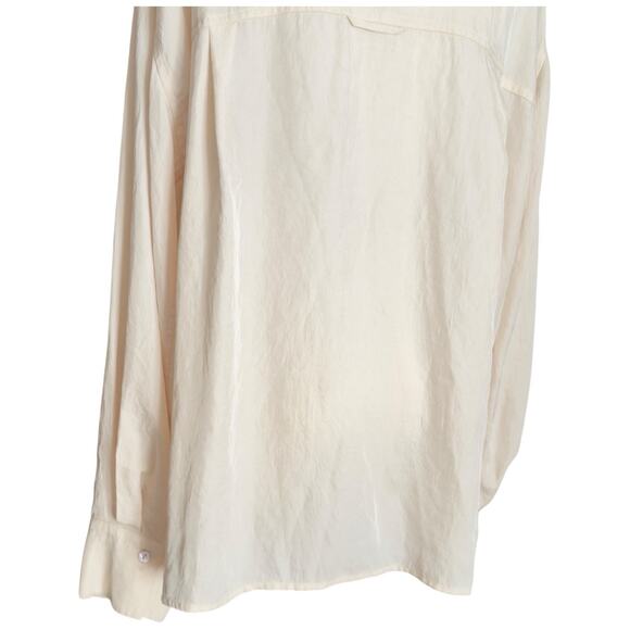 Vince Boxy Button Down Top Size L - Picture 10 of 11